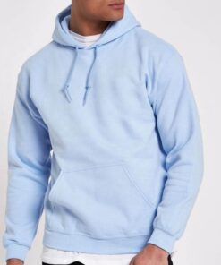 sky blue hoodie