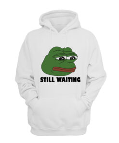 pepe wearing a hoodie