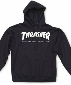 navy blue thrasher hoodie