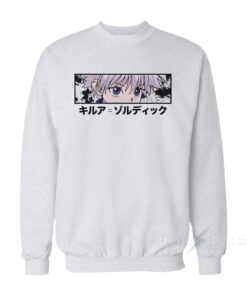 killua eyes sweatshirt