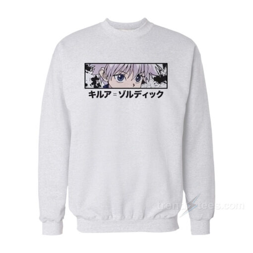 killua eyes sweatshirt