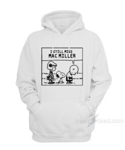 mac miller white hoodie