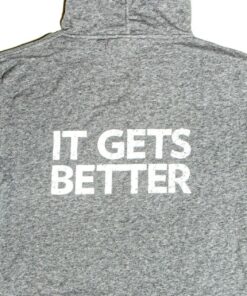 it gets better hoodie