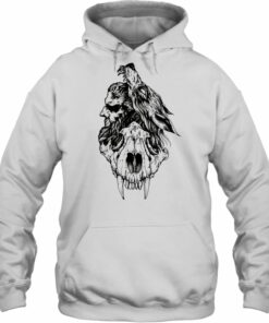 viking wolf hoodie