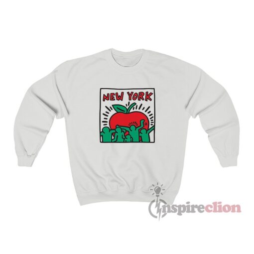 new york apple sweatshirt