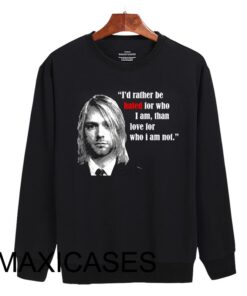 kurt cobain sweatshirt