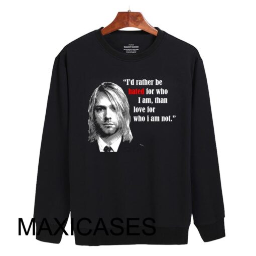 kurt cobain sweatshirt