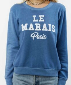 le marais paris sweatshirt