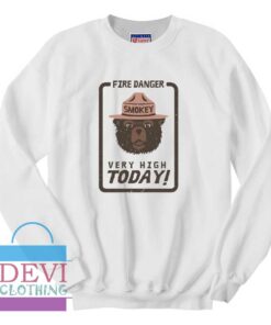 smokey the bear sweatshirt