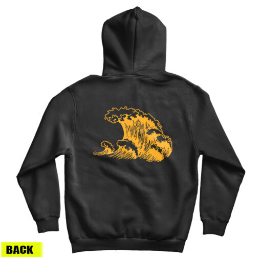 mac miller swimming wave hoodie