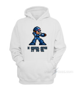 mega man x hoodie