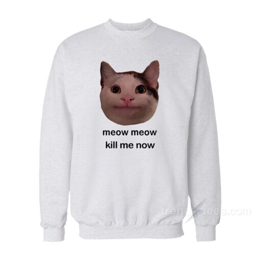 meow sweatshirt