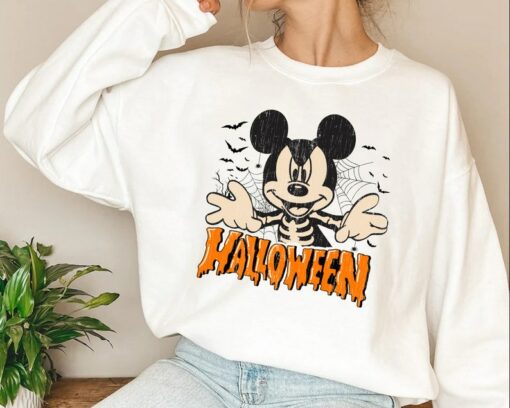 vintage disney halloween sweatshirt