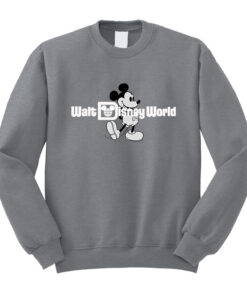 grey walt disney world sweatshirt