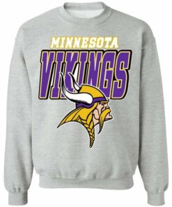 vikings crewneck sweatshirts