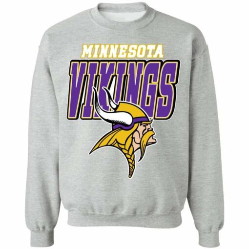 vikings crewneck sweatshirts