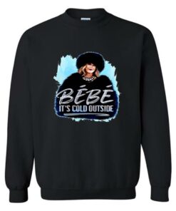 bebe it's cold outside sweatshirt