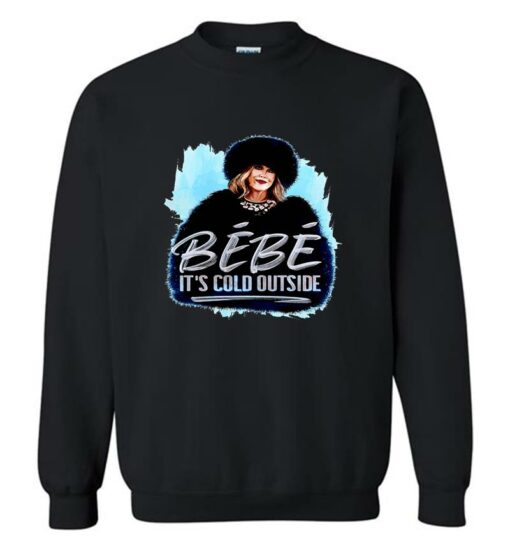 bebe it's cold outside sweatshirt