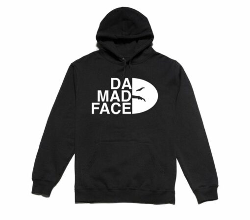 da mad face hoodie