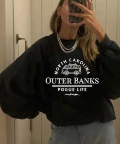 outer banks zip up hoodie