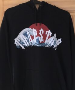 red trapstar hoodie