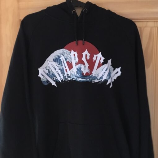 red trapstar hoodie