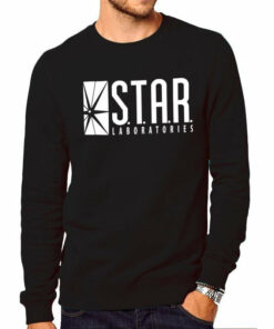 the flash star labs sweatshirt