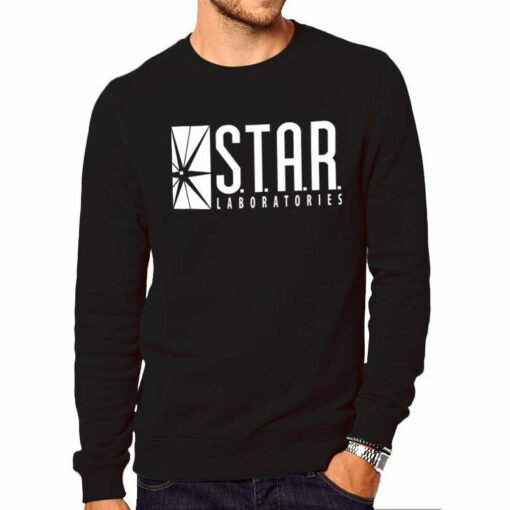 the flash star labs sweatshirt