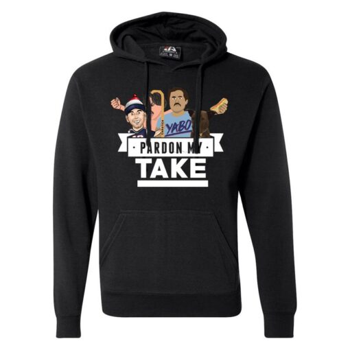 pardon my take hoodie