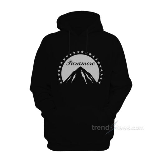 white paramount hoodie