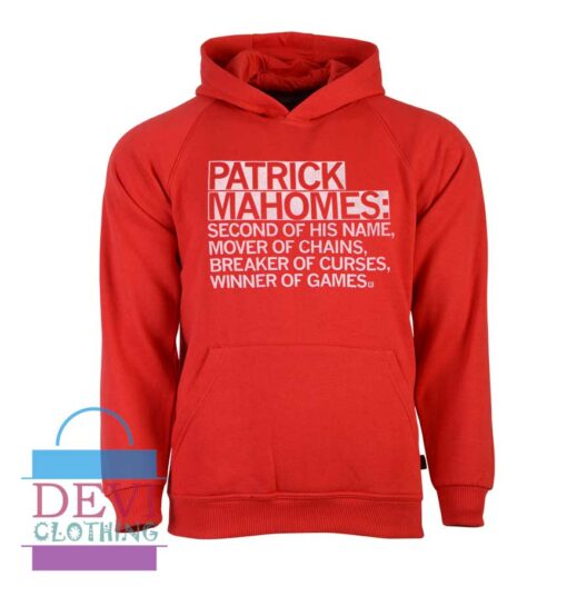 patrick mahomes hoodie