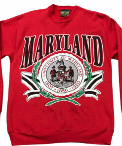 vintage university of maryland sweatshirt