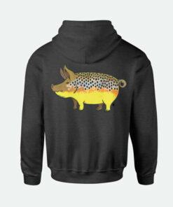 trout hoodie