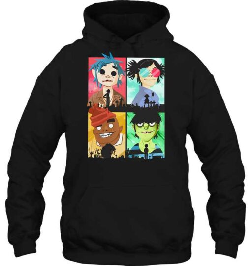 gorillaz humanz hoodie