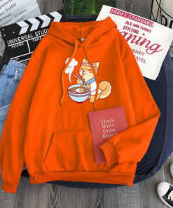 cute orange hoodies