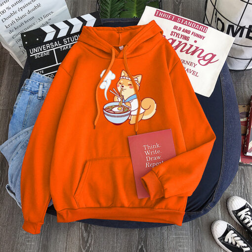 cute orange hoodies