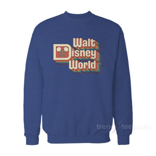 retro walt disney world sweatshirt