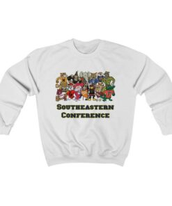 southeastern conference mascot sweatshirt