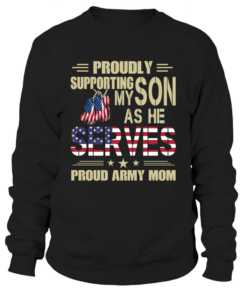 army mom sweatshirt
