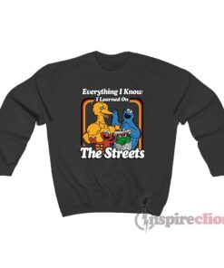 sesame street sweatshirt