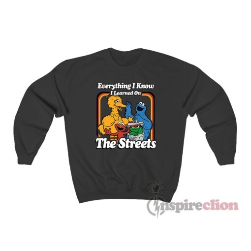 sesame street sweatshirt