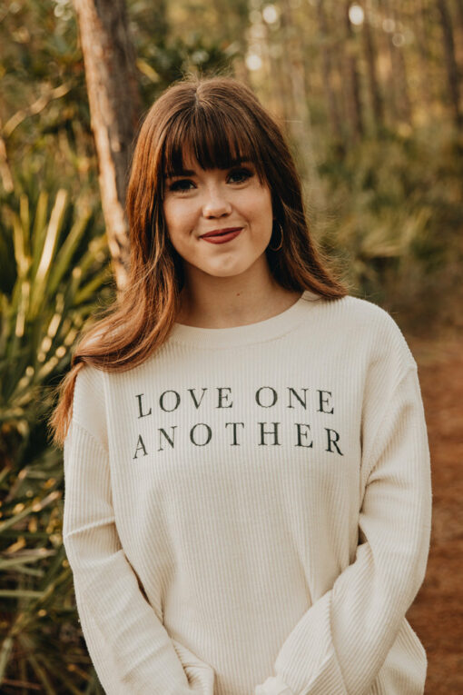 love one another sweatshirt