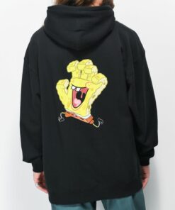 black spongebob hoodie