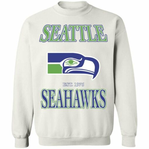 seattle seahawks crewneck sweatshirt