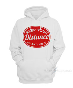 socially distant hoodie