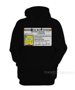 blue spongebob hoodie