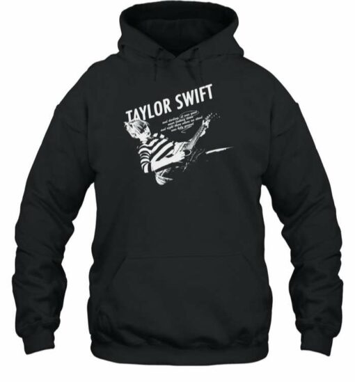 taylor swift black hoodie