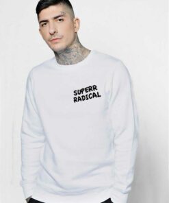 super radical go to hell hoodie