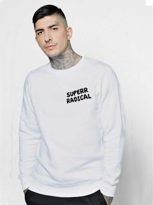 super radical go to hell hoodie