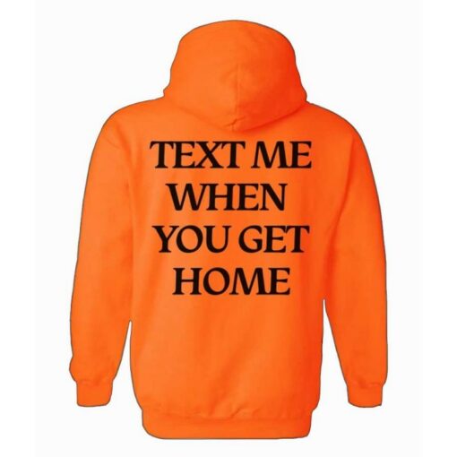 text me when you get home hoodie lonely ghost